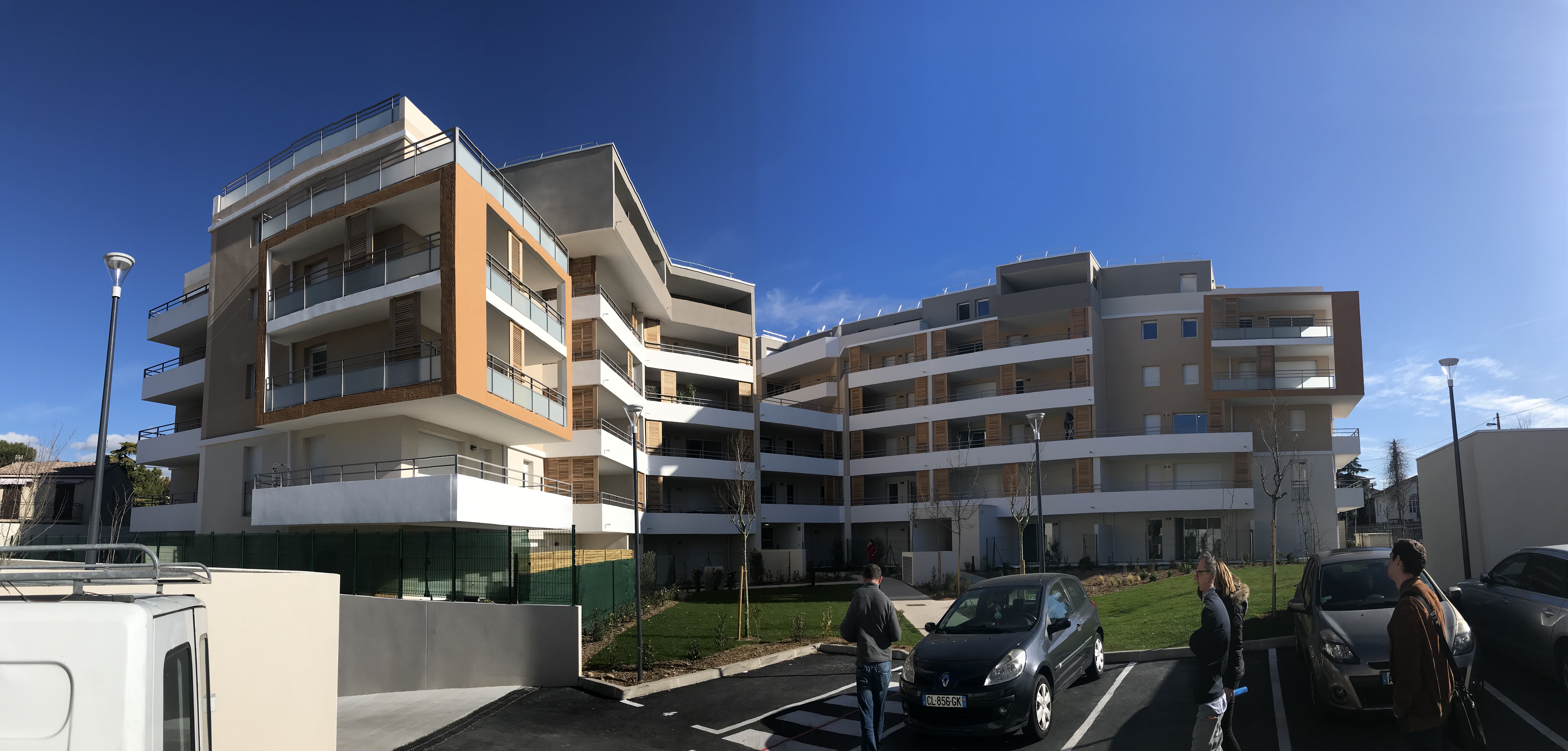 Patio Montolivet, 96 logements collectifs