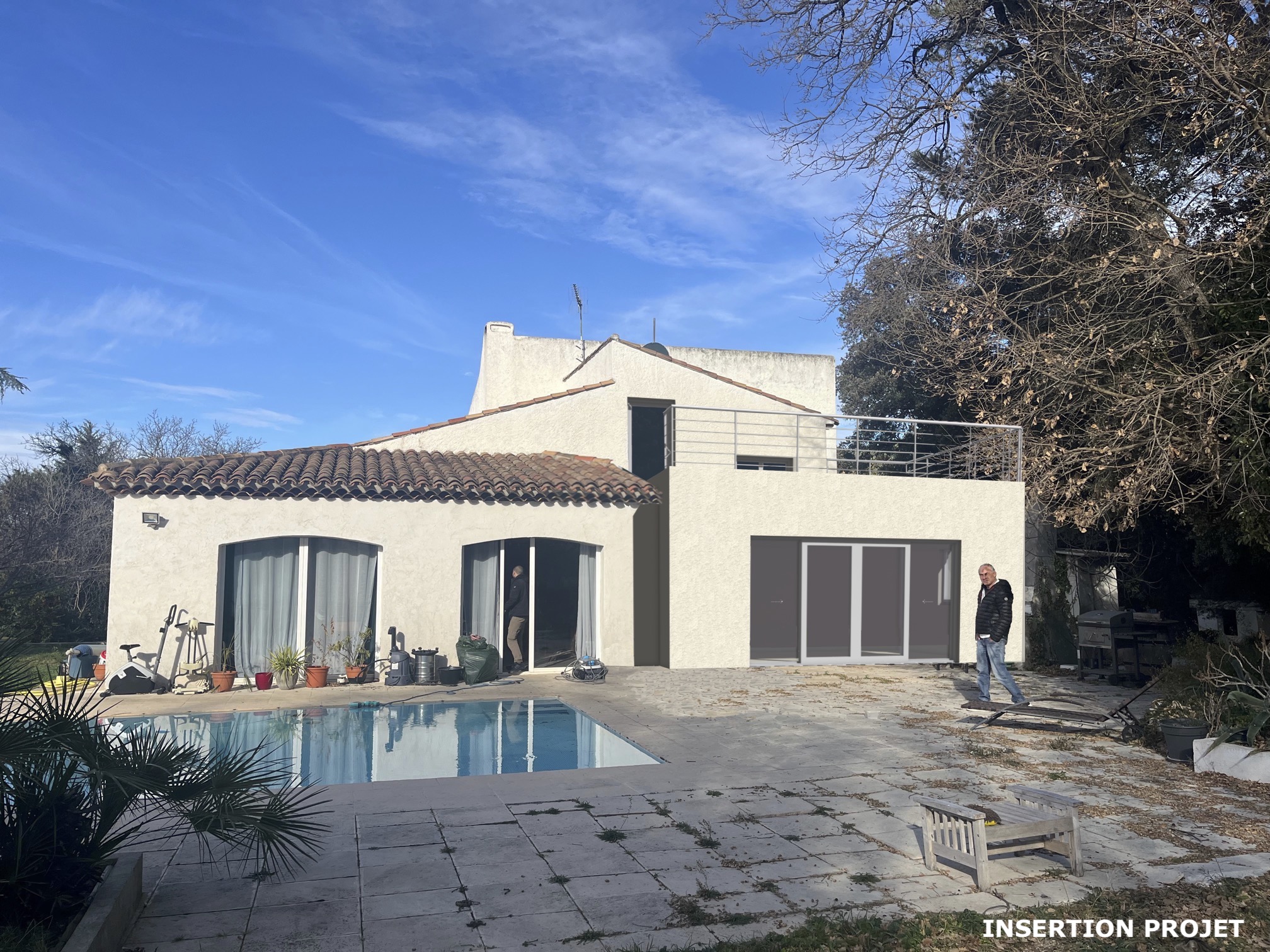 Extension d'une maison individuelle à Cabriès